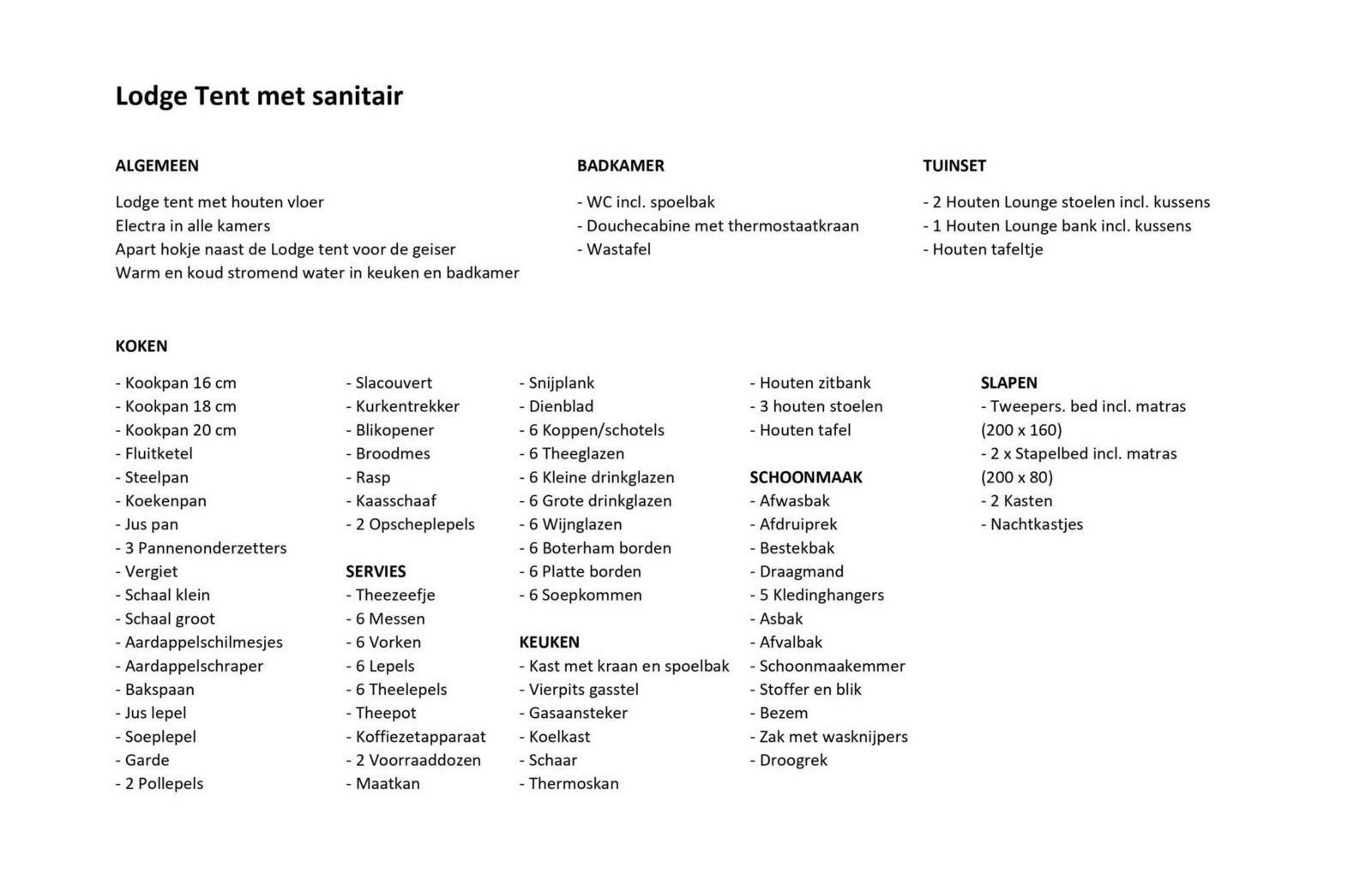 Luxe safaritent met sanitair 6 personen32